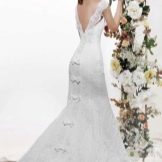 Rarilio vestuvinė suknelė atvira nugara
