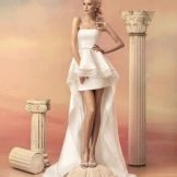 Vestido de novia corto de la colección Ellada
