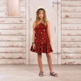Letné šaty-sundress pre teenagerov