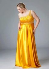 Đầm dạ hội màu vàng đế chế cho toàn bộ