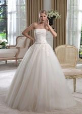Princezna svatební šaty s nízkým pasem