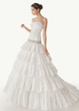 Gaun pengantin dari Rosa Clara 2013 a-line