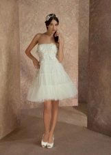 Krótka suknia ślubna z kolekcji Magic dreams from gabbiano