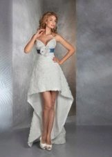 Vestido de noiva alto-baixo da coleção Secret Desires de gabbiano