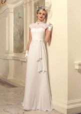 Wedding dress with lace from Tatiana Kaplun's Jazz Sounds collection