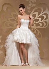 Vestido de novia alto-bajo de To Be Bride 2012