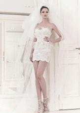 Short wedding dress from the collection 2014