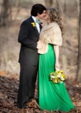 Сватба в зелен стил
