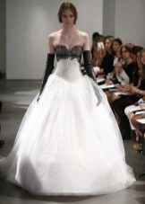 Vera Wong Black Lace Wedding Dress