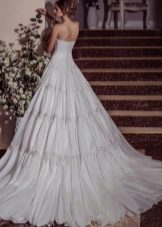 Gaun pengantin A-line dari Victoria Karandasheva