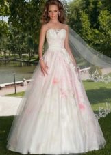 Цветна сватбена рокля от Оксана Муха