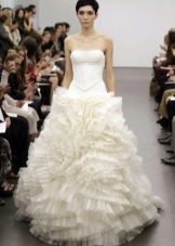 White wedding dress from Vera Wong 2013 lush