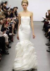 Vestit de núvia blanc de la sirena Vera Wong 2013