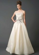 Wedding dress from Vera Wong from the collection 2011 a-shaped