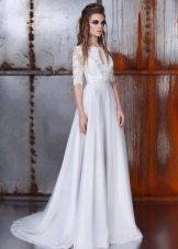 Vestido de novia de encaje de Ange Etoiles