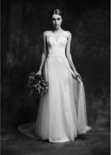 Anne-Mariee wedding dress mula sa 2015 collection simple