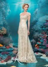 Poročna obleka iz kolekcije Ocean of Dreams znamke Kookla lace