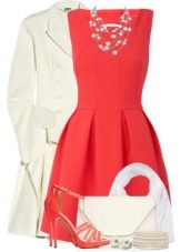Coral dress accessories