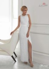 فستان الزفاف الأبيض