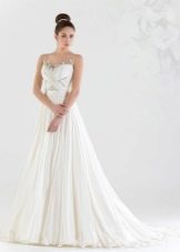 Satin A-Line Wedding Dress