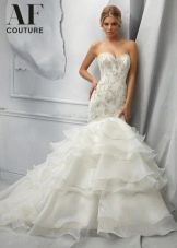 Vestido de noiva sereia da coleção AF Couture de Mori Lee