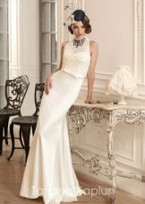 Wedding dress from Tatiana Kaplun from the collection Lady of quality in the style of the 20s