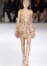 Χρωματιστό φόρεμα κούκλας Alexander McQueen