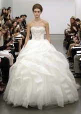 فستان الزفاف الأورجانزا الخصبة