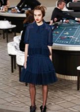 Robe bleue de Chanel
