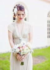 Bruidslook in Gatsby-stijl voor een bruiloft