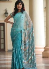 Sari Kleid im orientalischen Stil