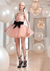 Růžové tutu šaty