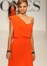 Grieķu kleita oranža