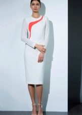 Long sleeve fitted dress