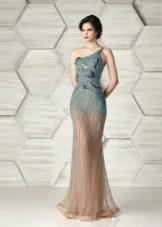 One Shoulder Mermaid Fitted Dress