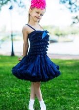 Elegantní šaty s americkou sukní pro dívku