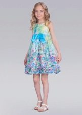 فستان قصير غير رسمي لفتاة عمرها 11 سنة