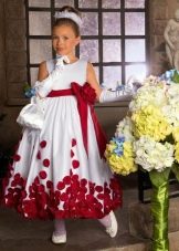Cinto vestido de baile de jardim de infância