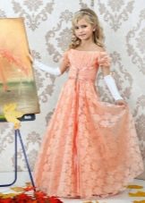 Novogodišnja haljina za djevojčice carstvo breskve
