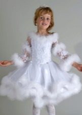 Jaungada kleita Sniegpārsliņa meitenei