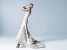 Gaun pengantin dari koleksi Angelo Mozzillo
