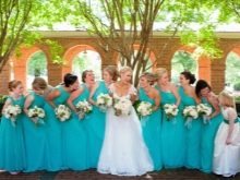 Turquoise Bridesmaid Dresses