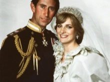 De bruiloftslook van prinses Diana