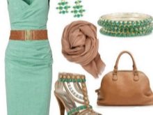 Mint dress accessories