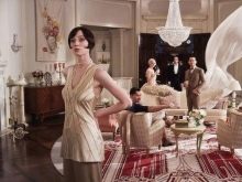 La robe de l'héroïne Jordan du film The Great Gatsby