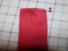 Een riem naaien - stap 2