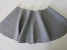 Šití polosluníčkové sukně s gumičkou