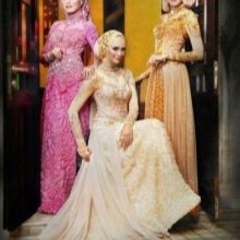 Moslimské svadobné šaty