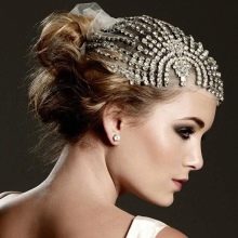20s style wedding hairstyle