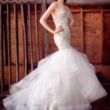Brautkleid im Meerjungfrau-Stil